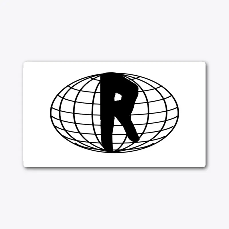 Rebels No Savage Globe Sticker